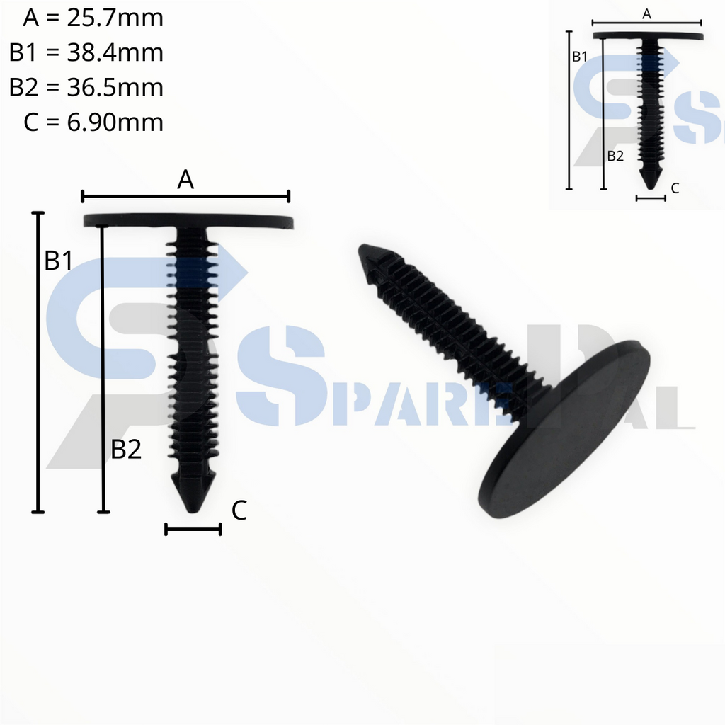 SparePal  Fastener & Clip SPL-11397