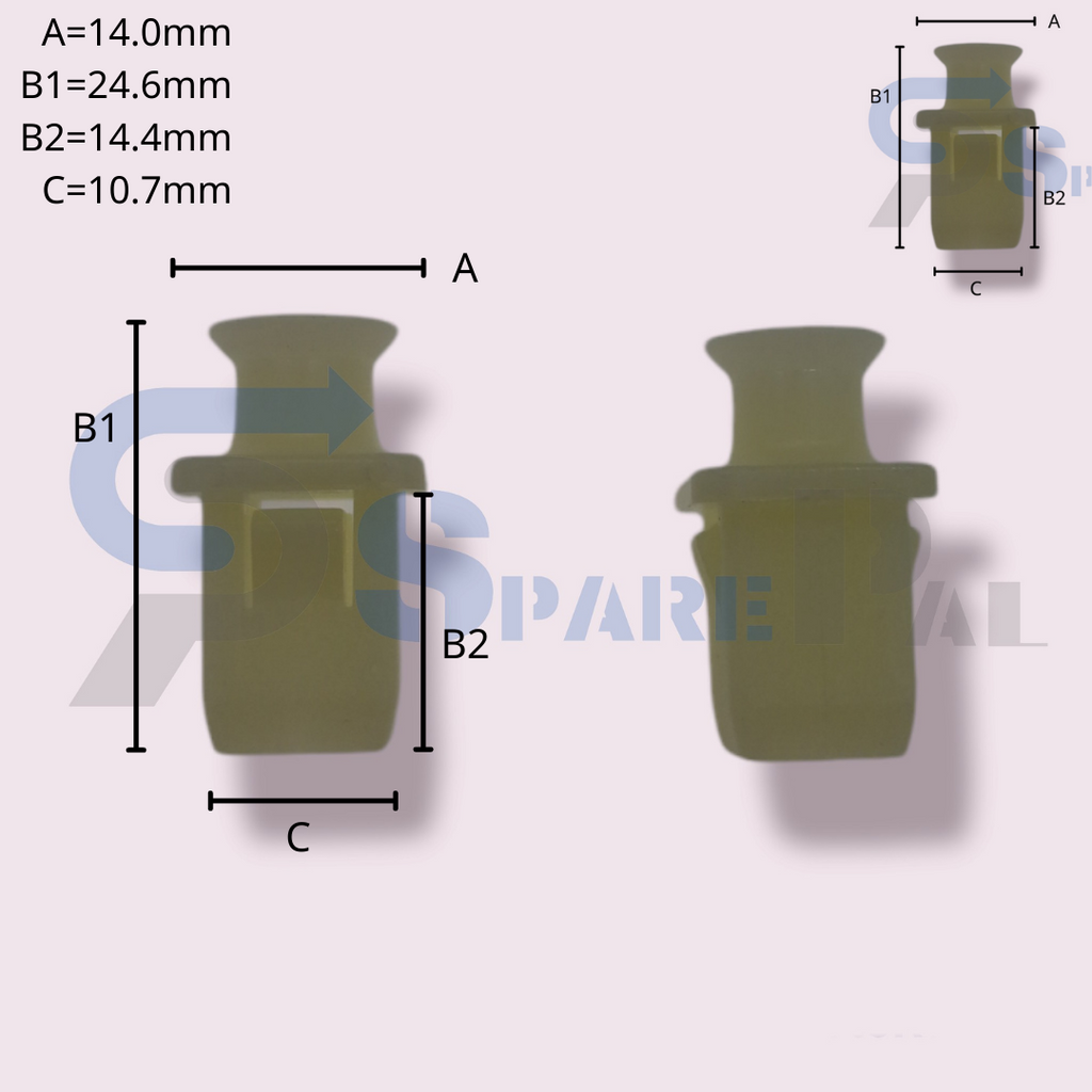 SparePal  Fastener & Clip SPL-11409