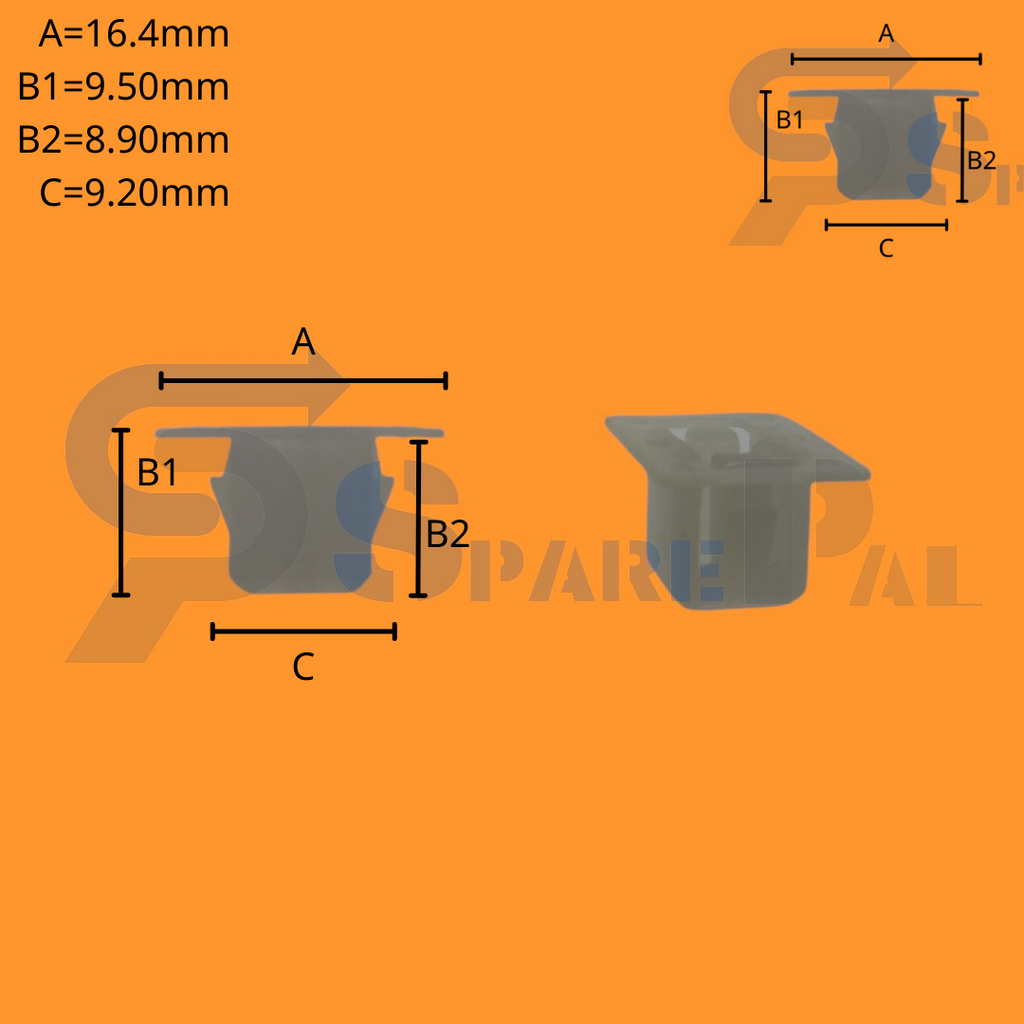 SparePal  Fastener & Clip SPL-11530