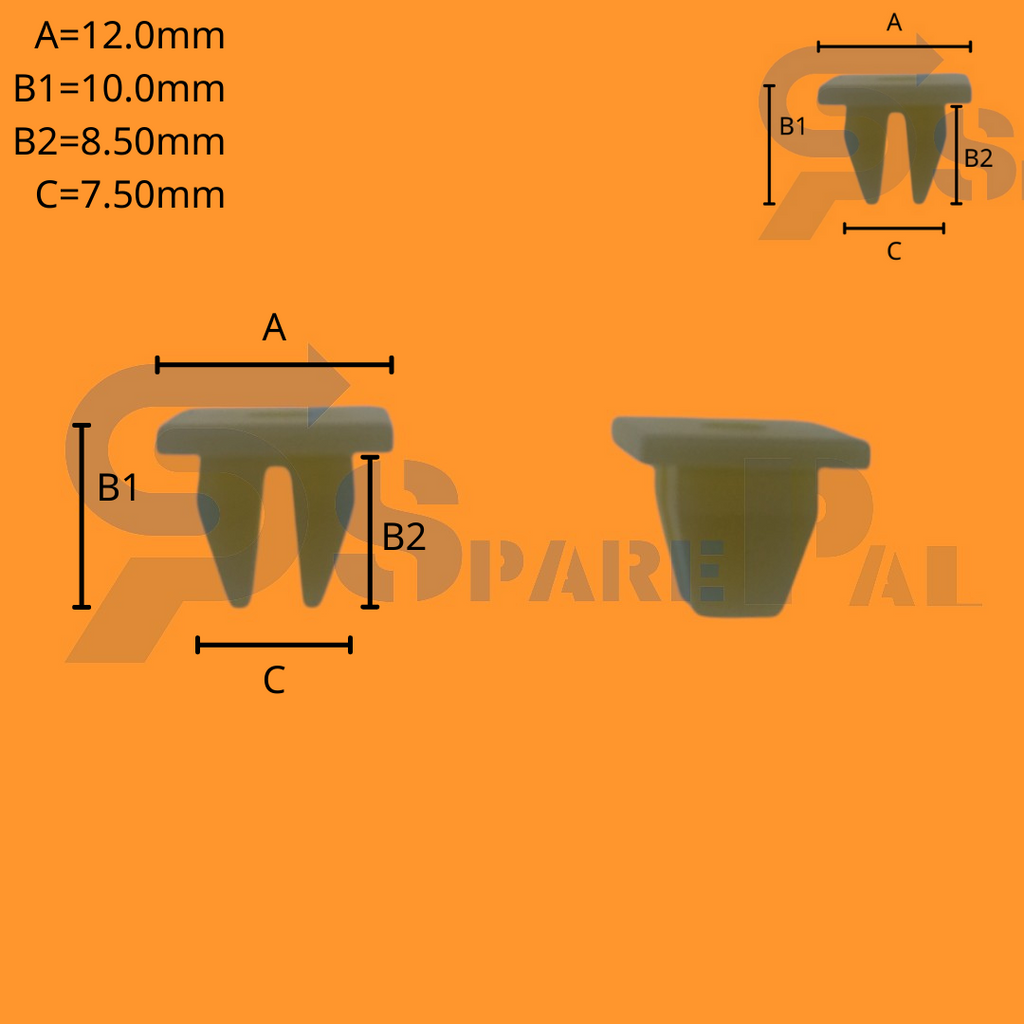 SparePal  Fastener & Clip SPL-11600