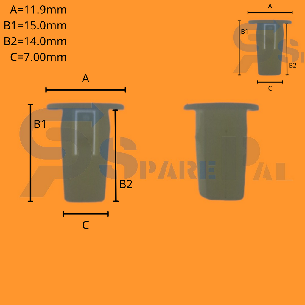 SparePal  Fastener & Clip SPL-11610