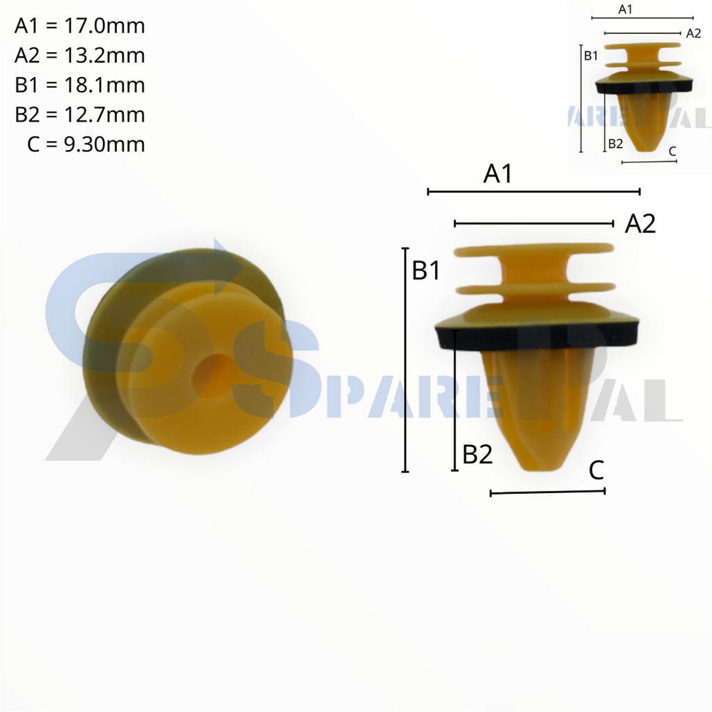 SparePal  Fastener & Clip SPL-11618