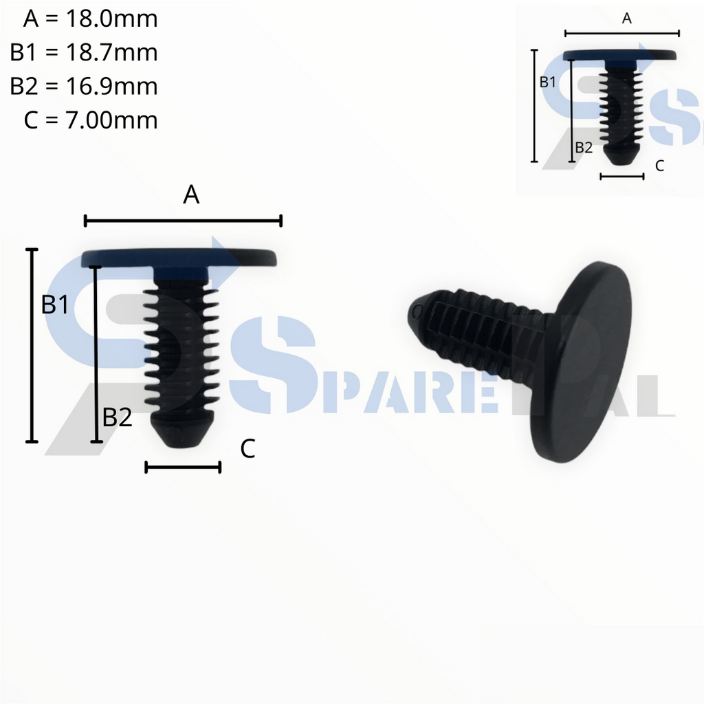 SparePal  Fastener & Clip SPL-11630