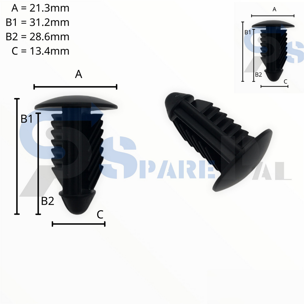 SparePal  Fastener & Clip SPL-11667