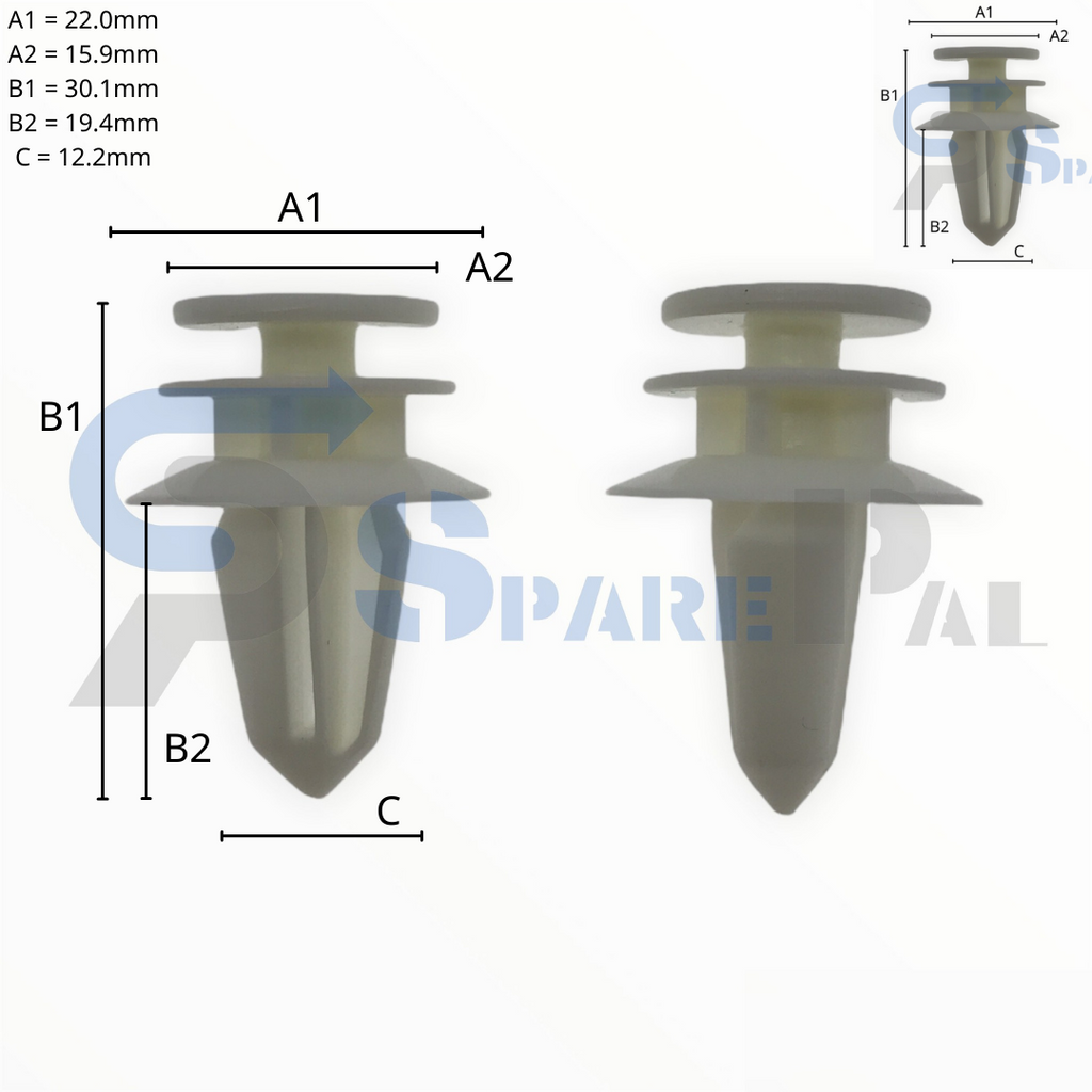 SparePal  Fastener & Clip SPL-11728