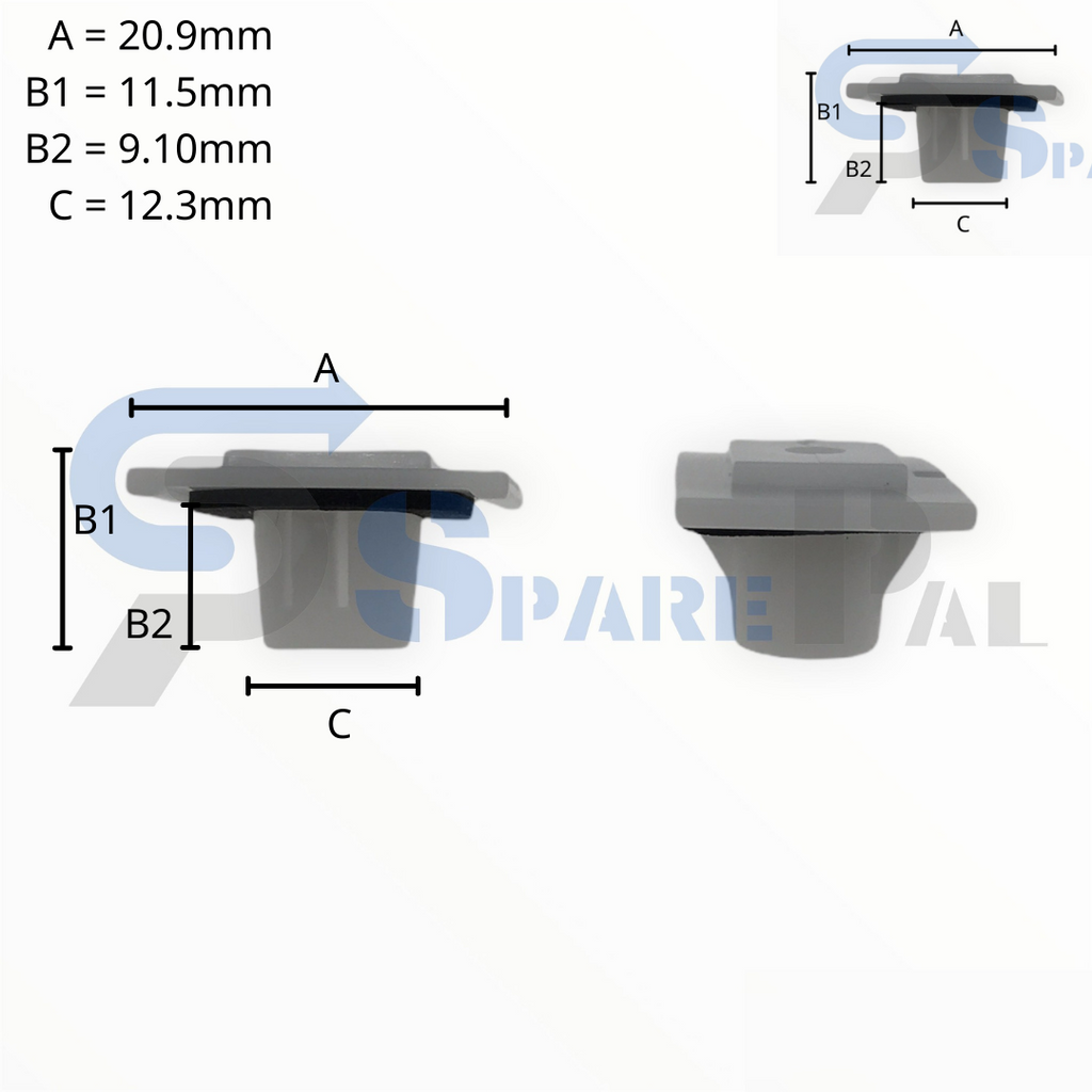 SparePal  Fastener & Clip SPL-11737