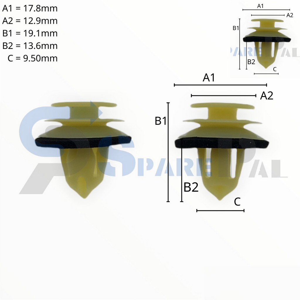 SparePal  Fastener & Clip SPL-11761