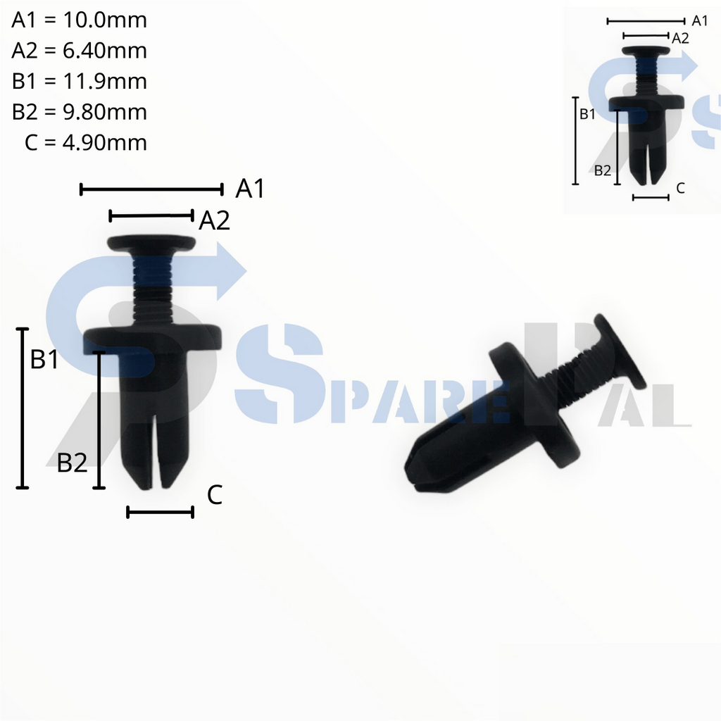 SparePal  Fastener & Clip SPL-11914