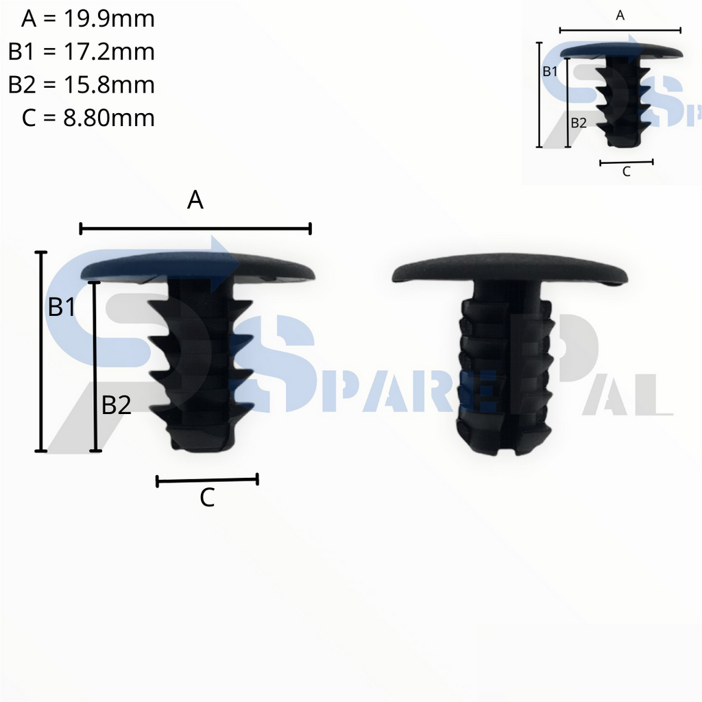 SparePal  Fastener & Clip SPL-12035