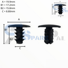 将图片加载到图库查看器，SparePal  Fastener &amp; Clip SPL-12035