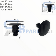 将图片加载到图库查看器，SparePal  Fastener &amp; Clip SPL-12036