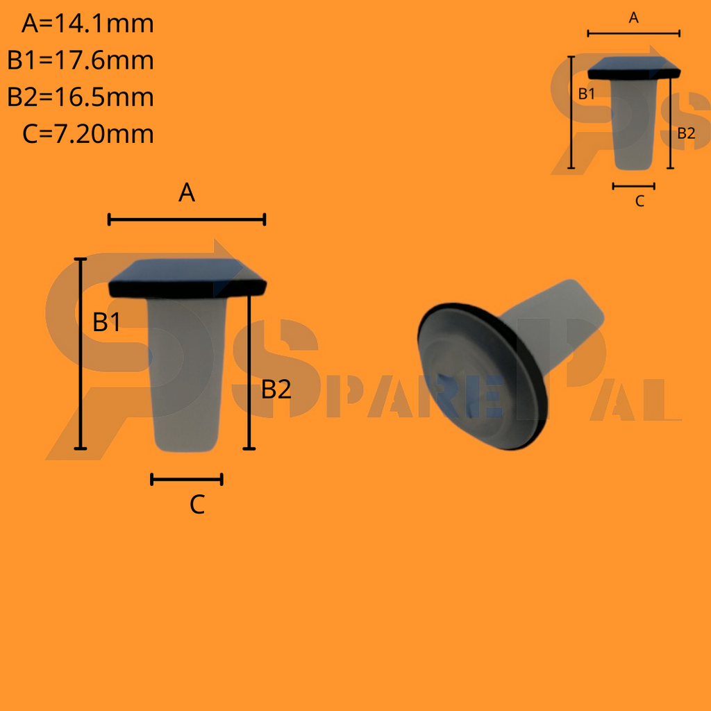 SparePal  Fastener & Clip SPL-12073