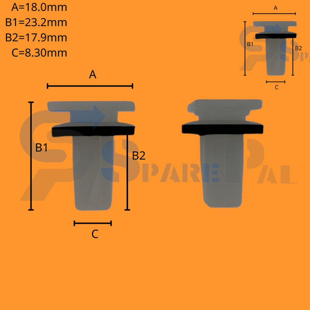 SparePal  Fastener & Clip SPL-12079