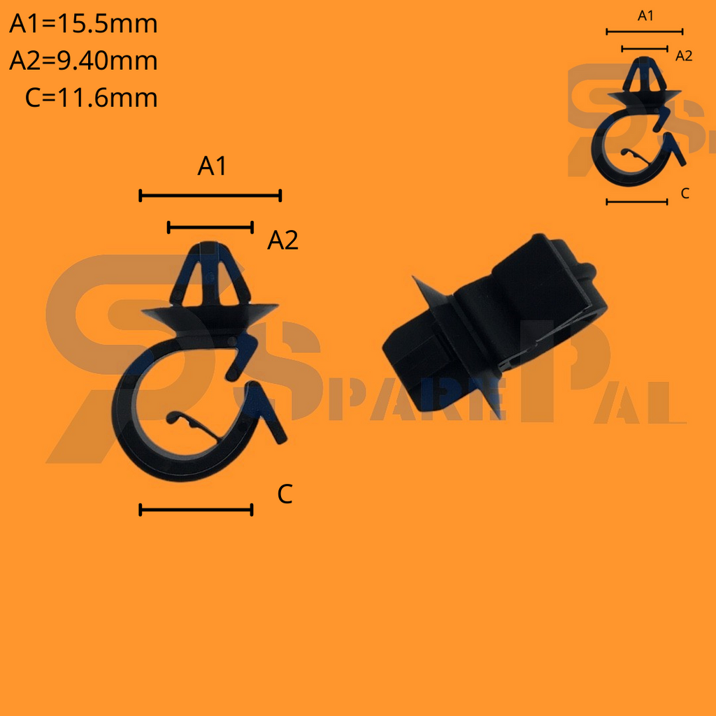 SparePal  Fastener & Clip SPL-12080